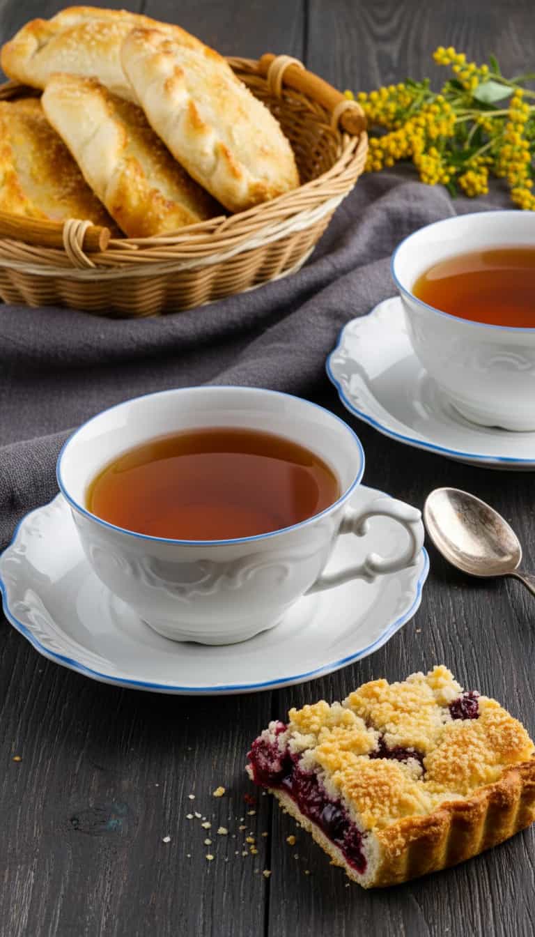 Foto deliciosa de Chá Earl Grey Caseiro pronta para servir - Bebidas Quentes