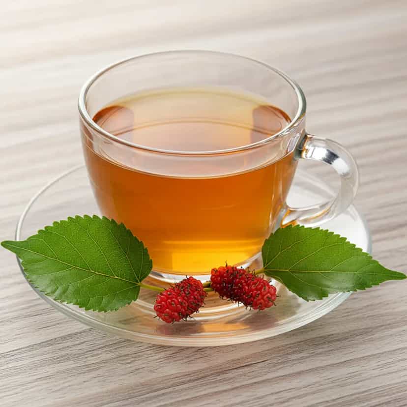 Foto deliciosa de Chá Relaxante: Erva-Cidreira e Hortelã pronta para servir - Bebidas Quentes