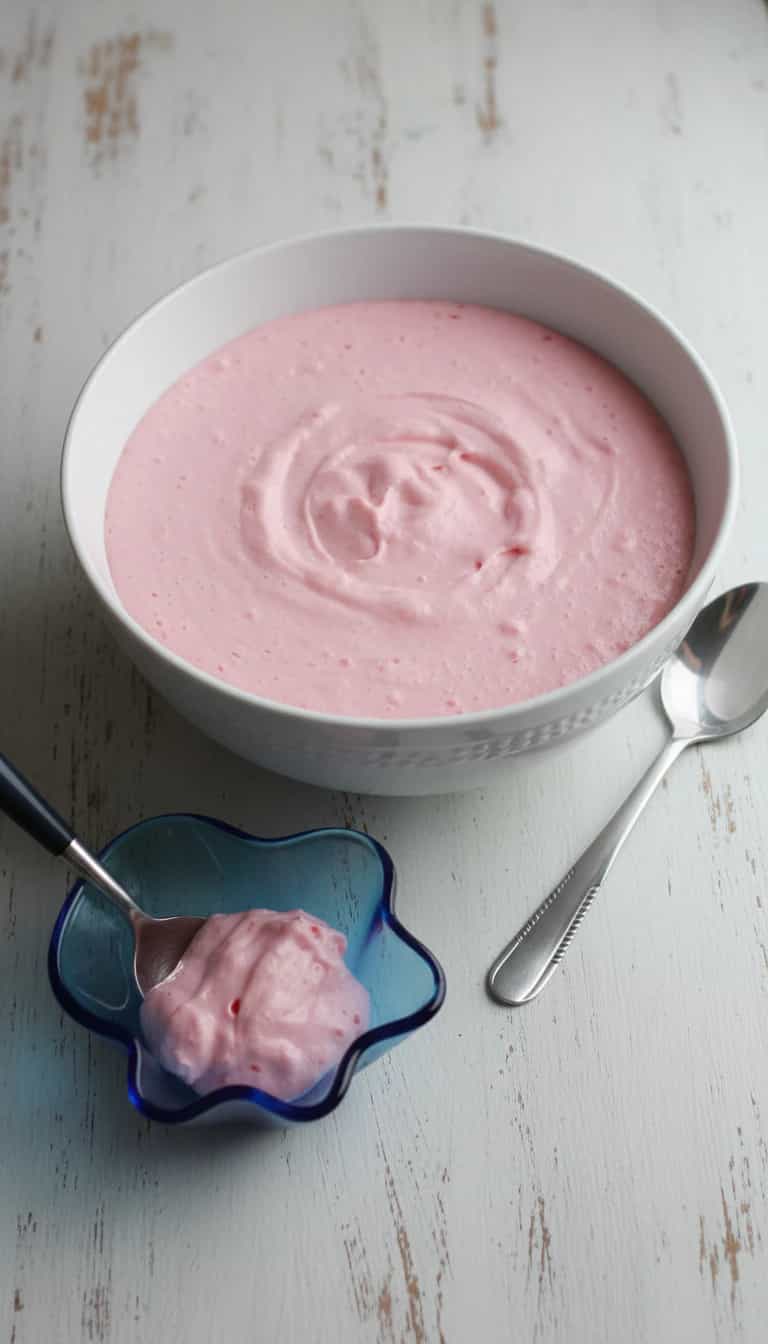 Foto deliciosa de Chambinho de Morango pronta para servir - Pudins & Cremes