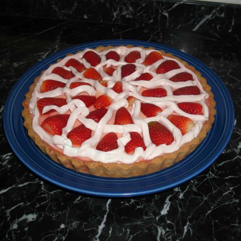 Foto deliciosa de Chantilly de Requeijão pronta para servir - Pudins & Cremes