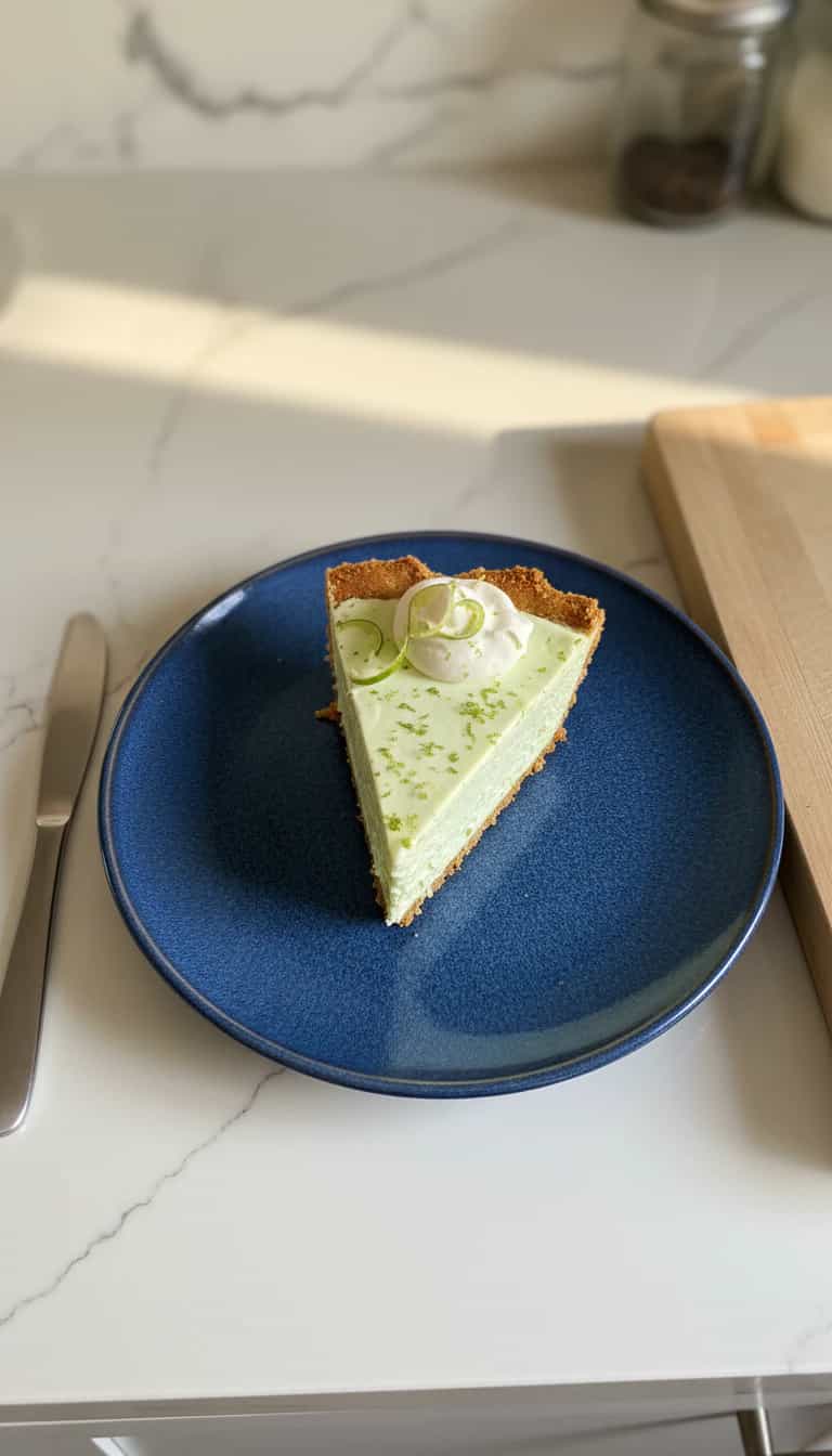 Foto deliciosa de Cheesecake de Limão Cremoso pronta para servir - Tortas & Tortinhas