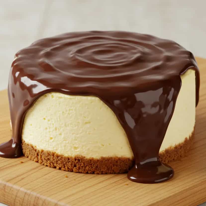 Foto deliciosa de Cheesecake de Limão e Laranja pronta para servir - Tortas & Tortinhas