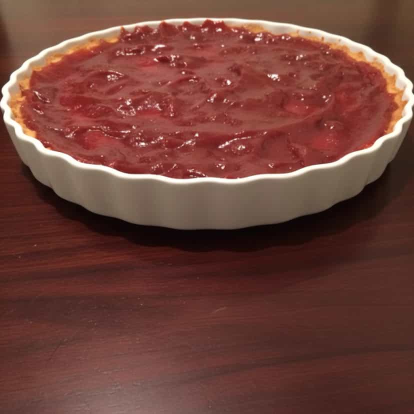 Foto deliciosa de Cheesecake mineiro pronta para servir - Tortas & Tortinhas