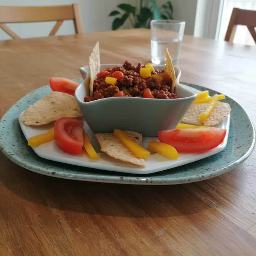 Foto deliciosa de Chili de Carne com Feijão pronta para servir - Pratos Brasileiros Icônicos