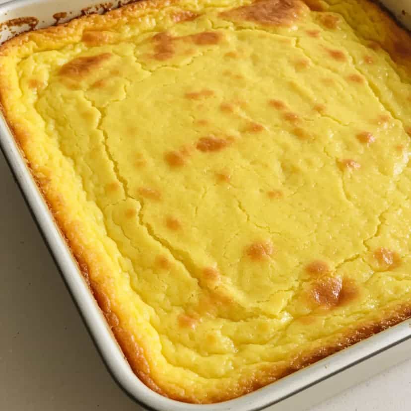 Foto deliciosa de Chipá-Guazú pronta para servir - Snacks Assados