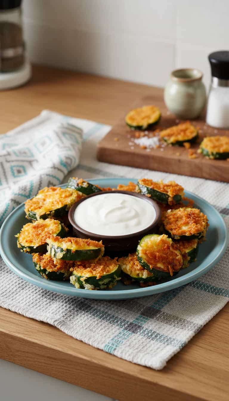 Foto deliciosa de Chips de Abobrinha Assados pronta para servir - Snacks Assados