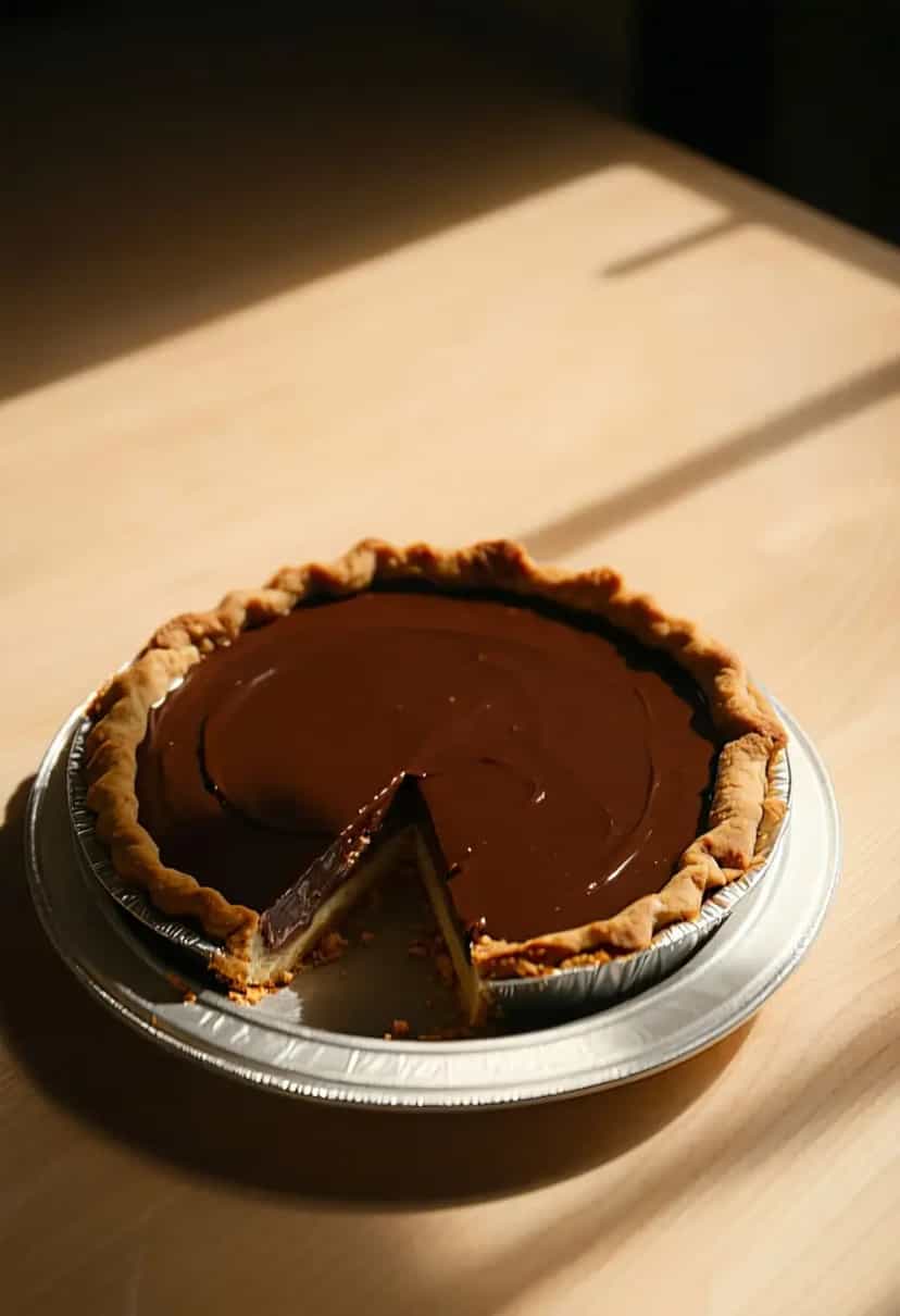 Foto deliciosa de Torta de Creme de Chocolate pronta para servir - Tortas & Tortinhas