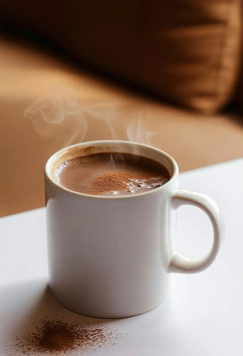 Chocolate Quente com Canela