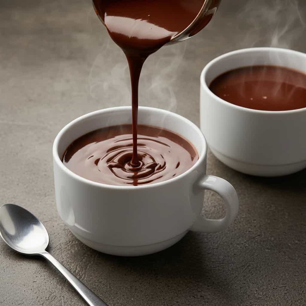 Chocolate Quente Cremoso com Nutella