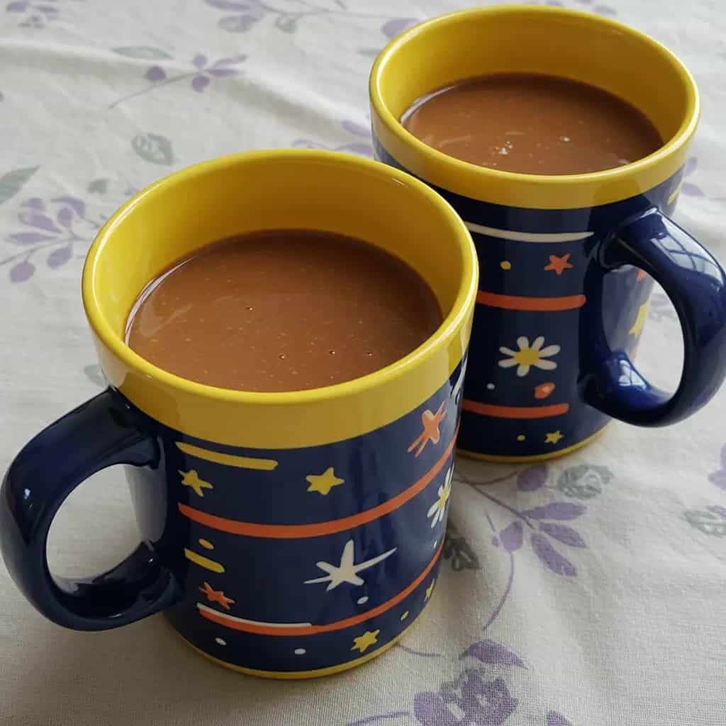 Chocolate Quente Cremoso com Vodka