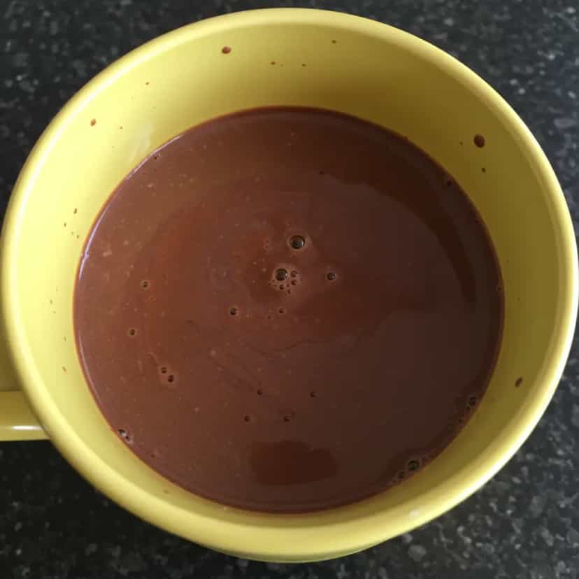 Foto deliciosa de Chocolate Quente Cremoso de 70% Cacau pronta para servir - Bebidas Quentes