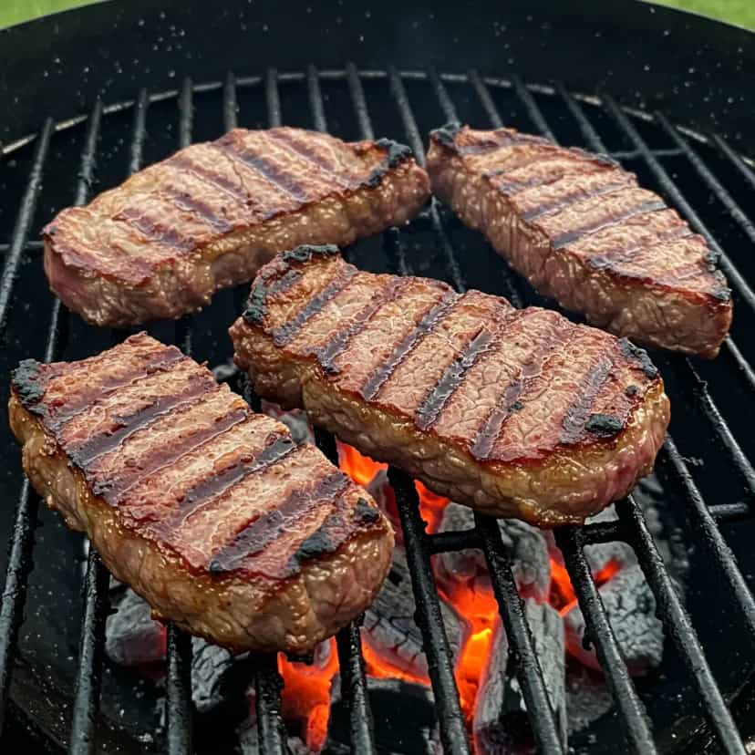 Foto deliciosa de Churrasco de Alcatra pronta para servir - Carnes & Frango