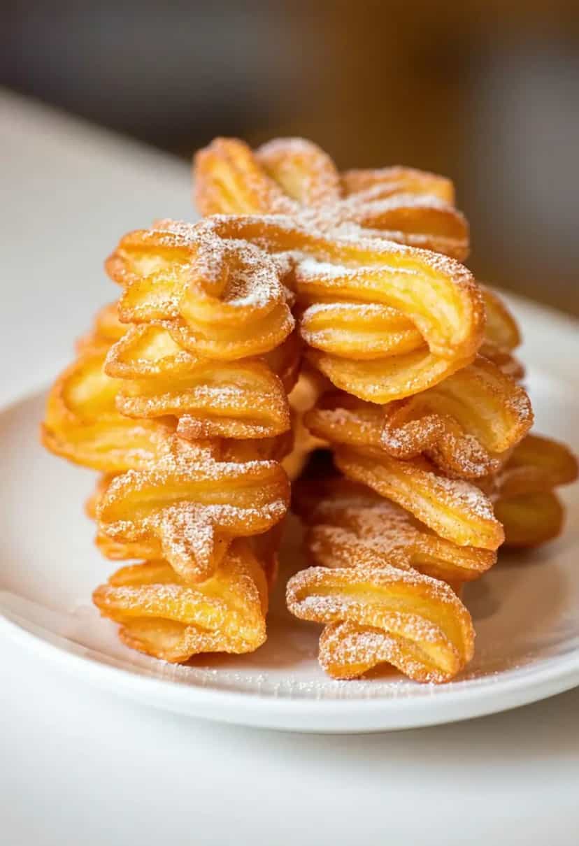 Foto deliciosa de Churros Sem Ovo na AirFryer pronta para servir - Outras Receitas