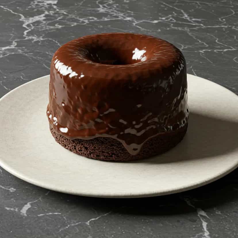 Foto deliciosa de Cobertura Cremosa de Chocolate pronta para servir - Outras Receitas