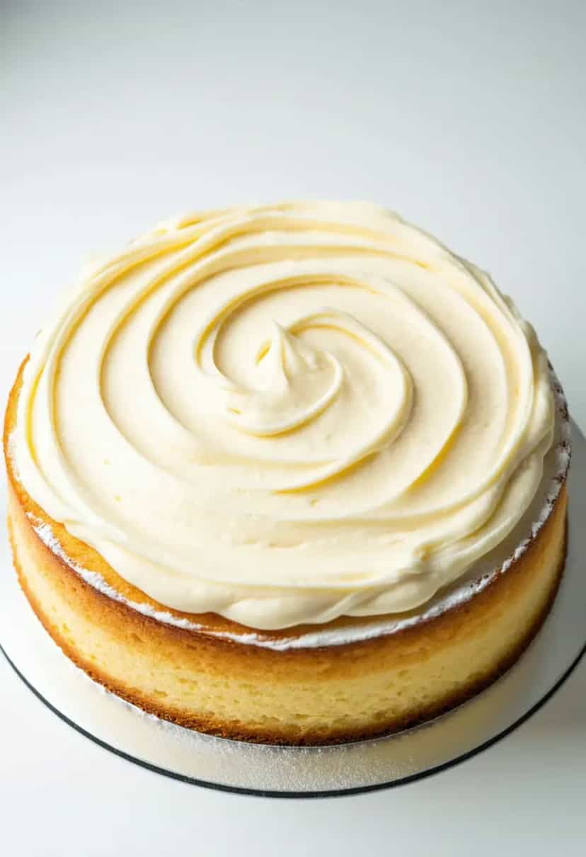 Foto deliciosa de Cobertura de Leite Ninho para Bolo pronta para servir - Bolos & Cupcakes