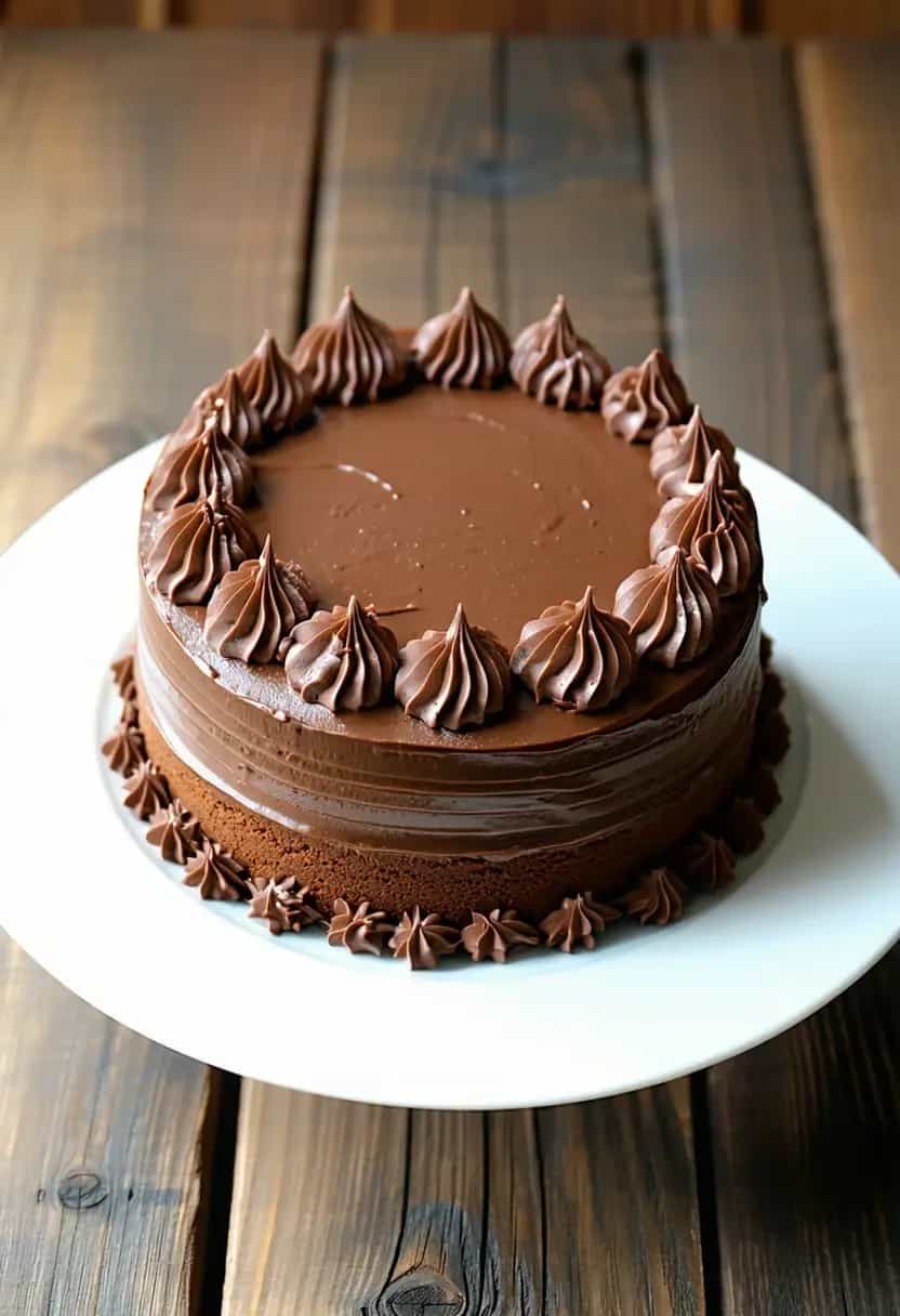 Cobertura de Nutella para Bolo Simples