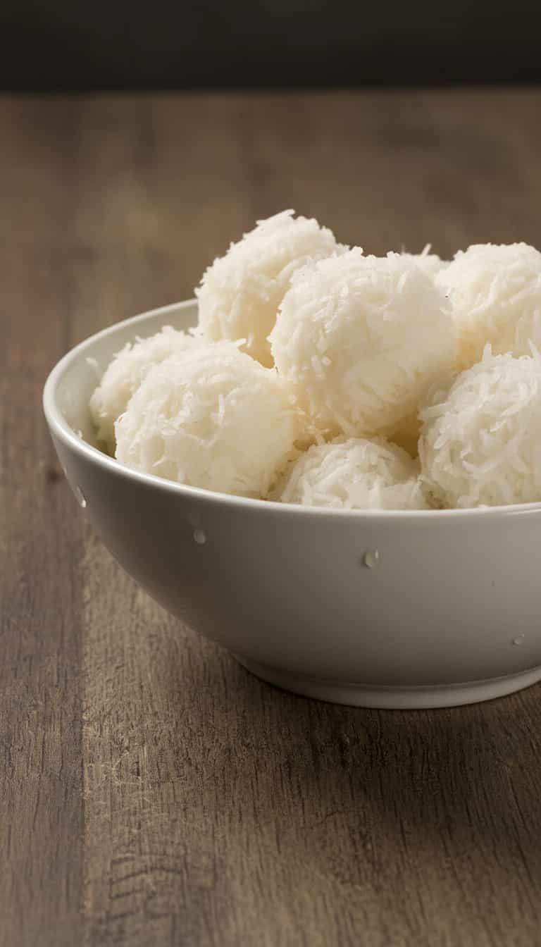 Foto deliciosa de Cocada Cremosa de Coco pronta para servir - Pudins & Cremes