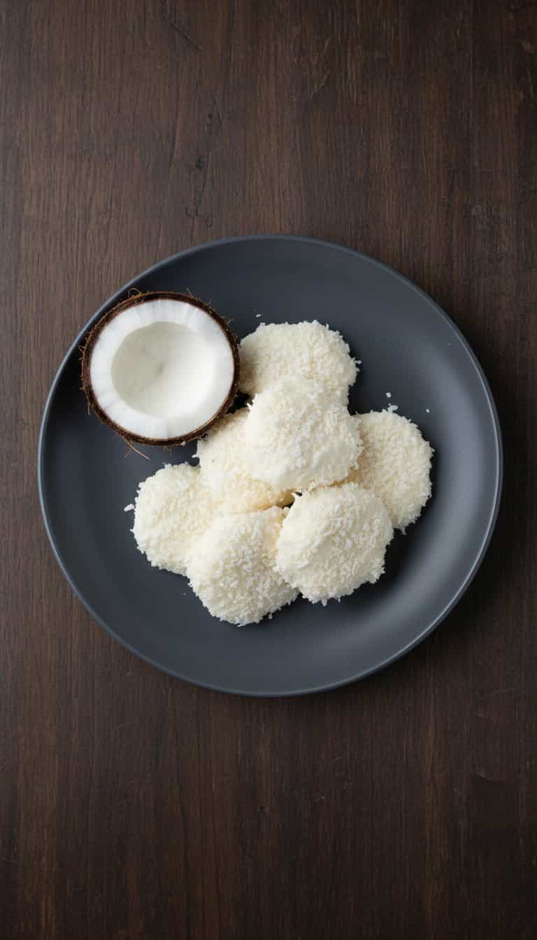 Foto deliciosa de Cocada Cremosa de Coco pronta para servir - Pudins & Cremes