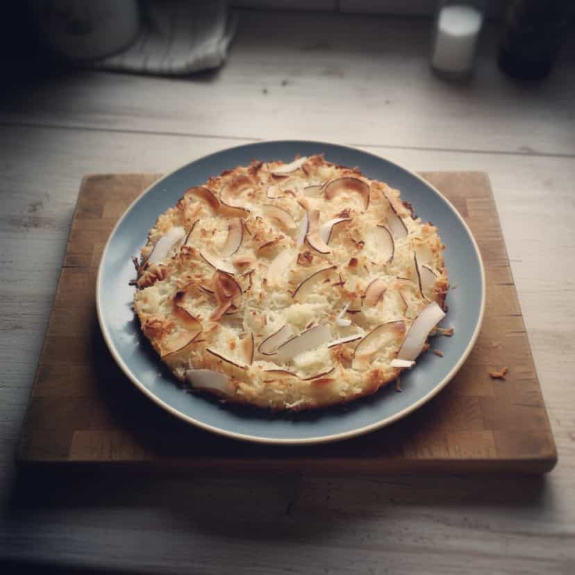 Foto deliciosa de Cocada Cremosa de Forno pronta para servir - Pudins & Cremes