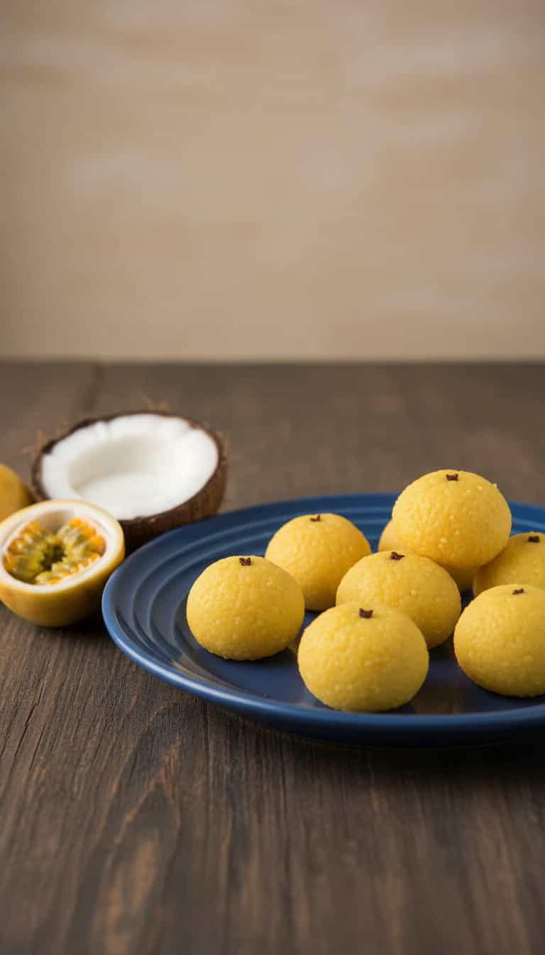 Foto deliciosa de Cocada Cremosa de Maracujá pronta para servir - Pudins & Cremes