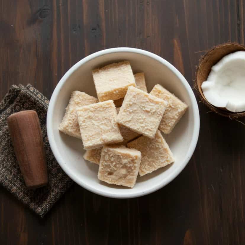 Foto deliciosa de Cocada Cremosa Tradicional pronta para servir - Pudins & Cremes