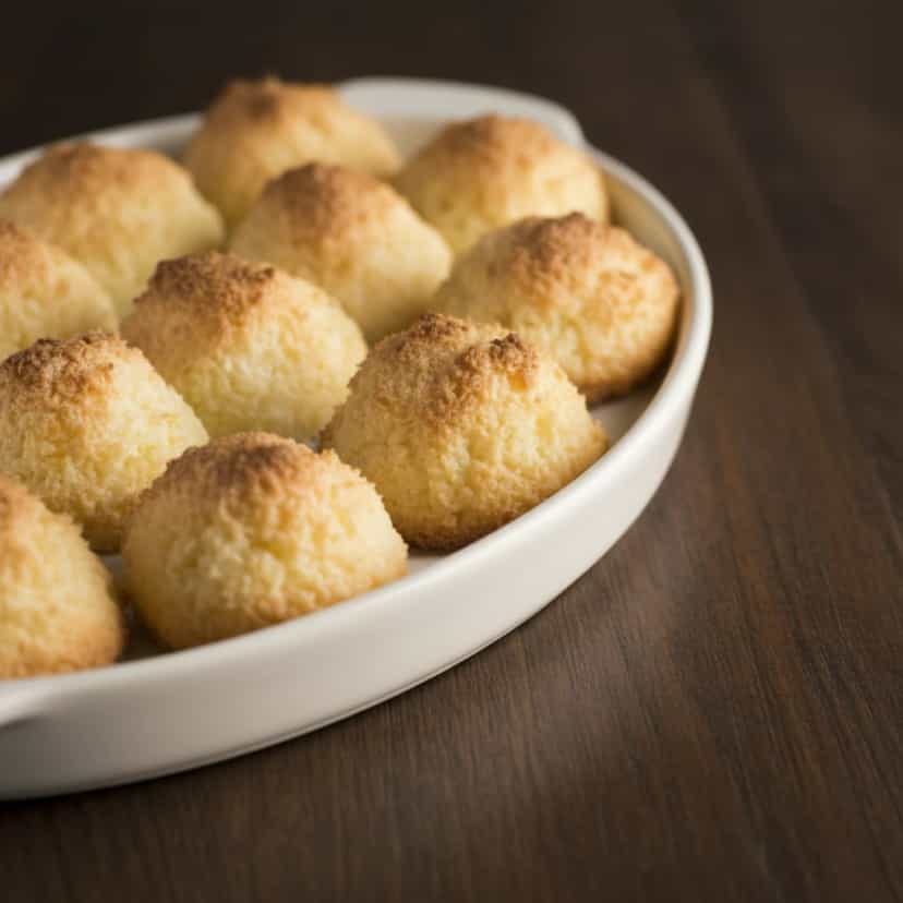 Foto deliciosa de Cocada de Coco pronta para servir - Outras Receitas