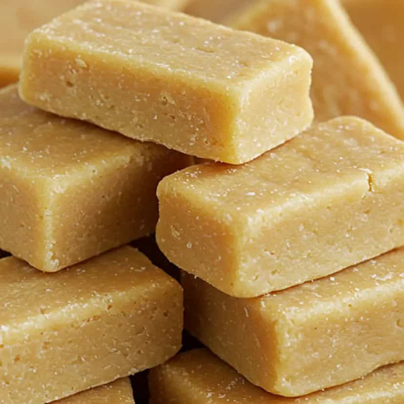 Foto deliciosa de Cocada de Corte Tradicional pronta para servir - Outras Receitas