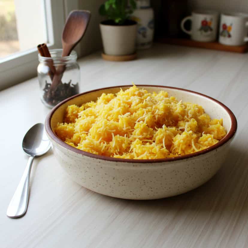 Foto deliciosa de Cocada Mole Cremosa pronta para servir - Outras Receitas