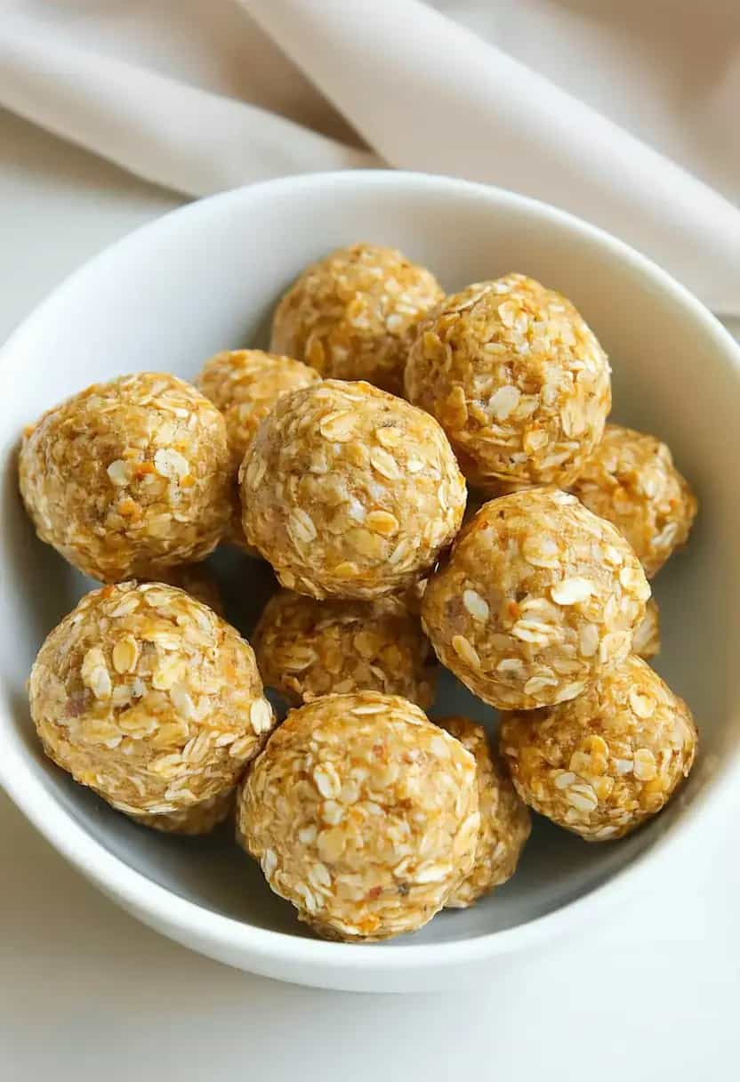 Bocadinhos Crus de Coco e Aveia