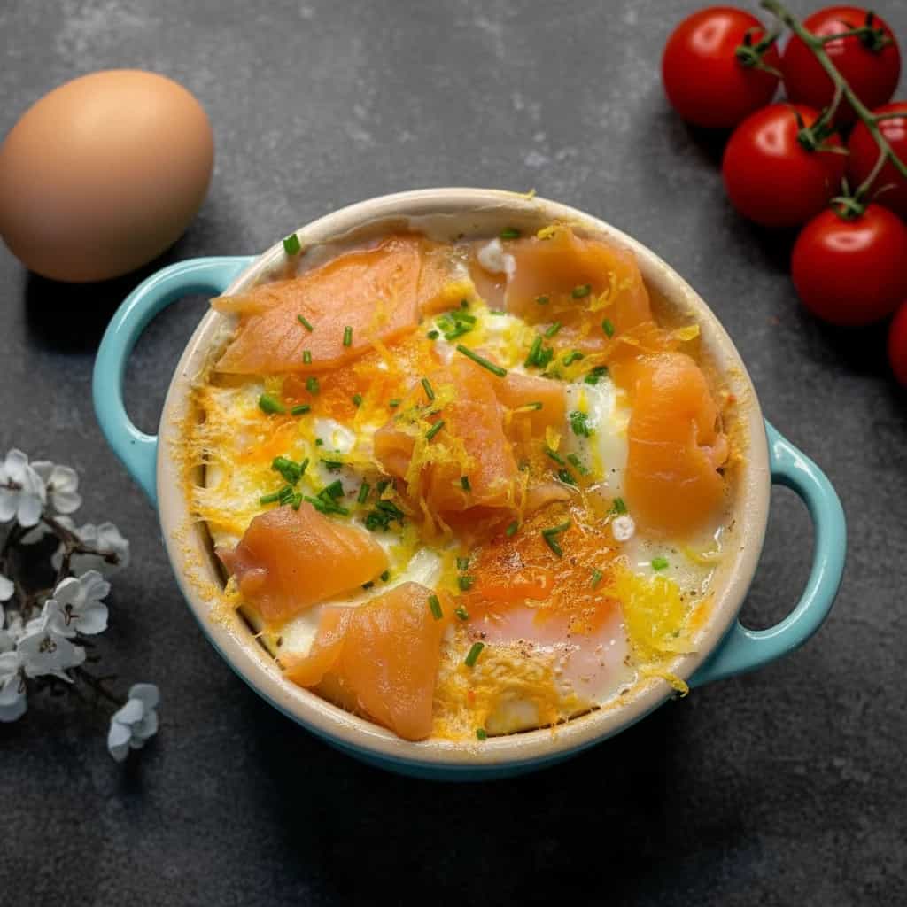 Cocotte de Salmão Defumado