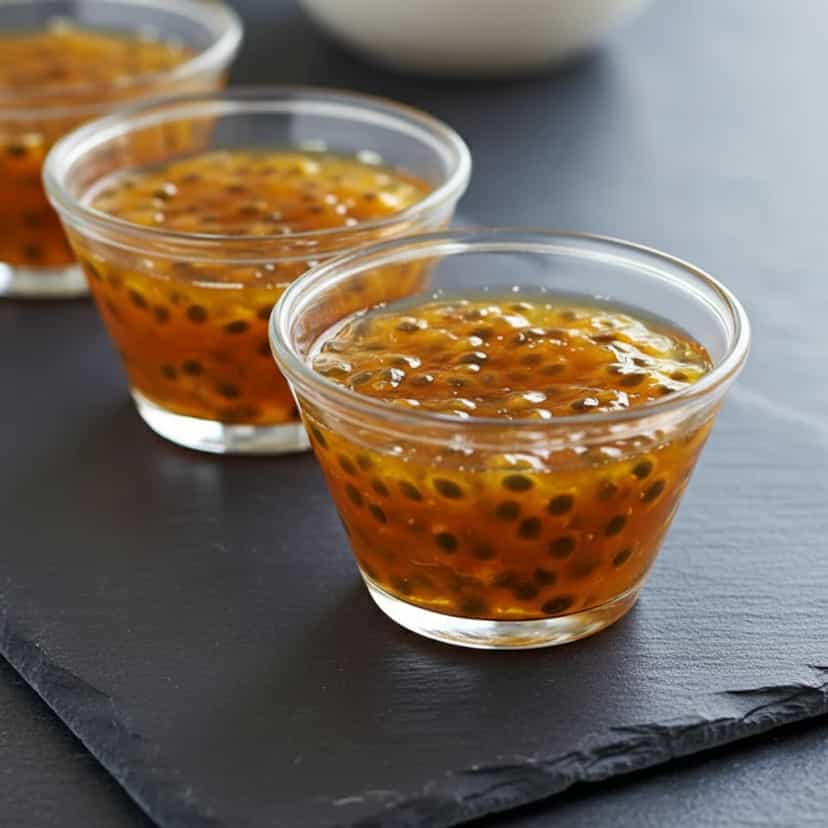 Foto deliciosa de Compota Cremosa de Maracujá Caseira pronta para servir - Outras Receitas
