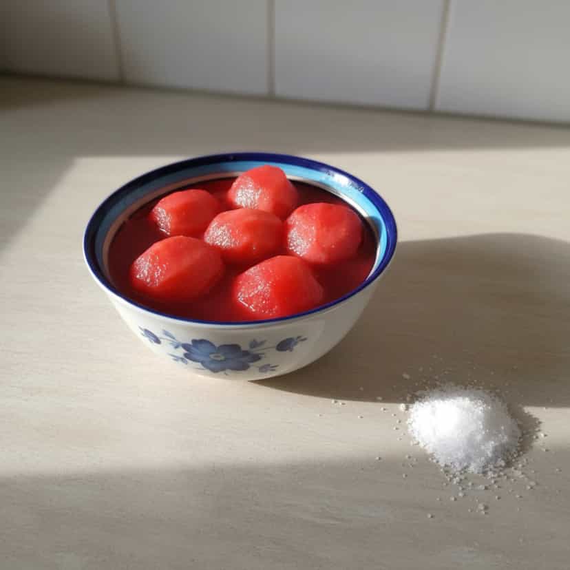 Foto deliciosa de Compota de Maçã com Gelatina pronta para servir - Outras Receitas