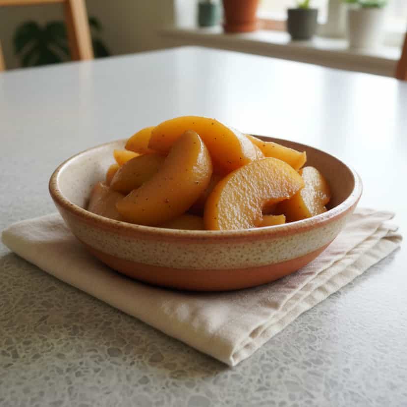 Foto deliciosa de Compota de Pêras ao Vinho do Porto pronta para servir - Outras Receitas