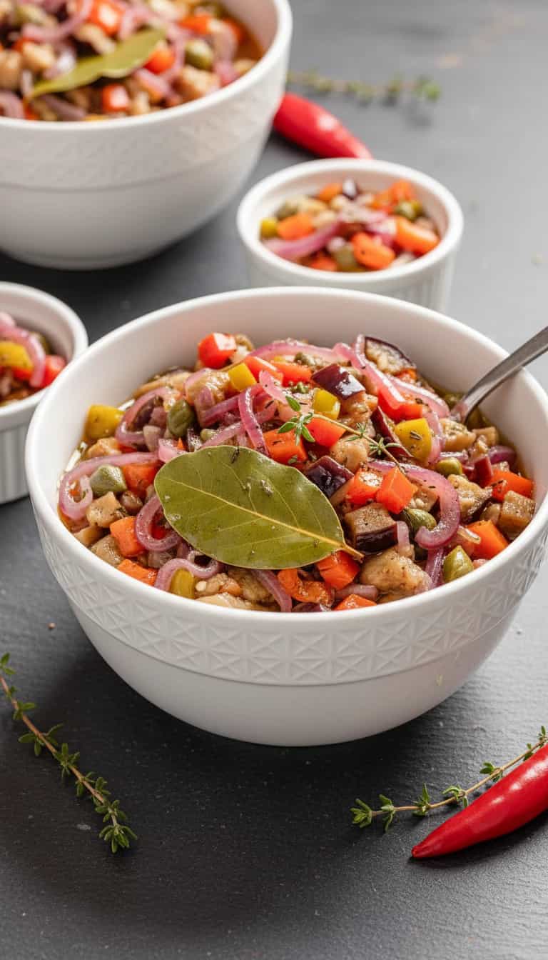 Foto deliciosa de Conserva de Berinjela Caseira pronta para servir - Pastas & Patês