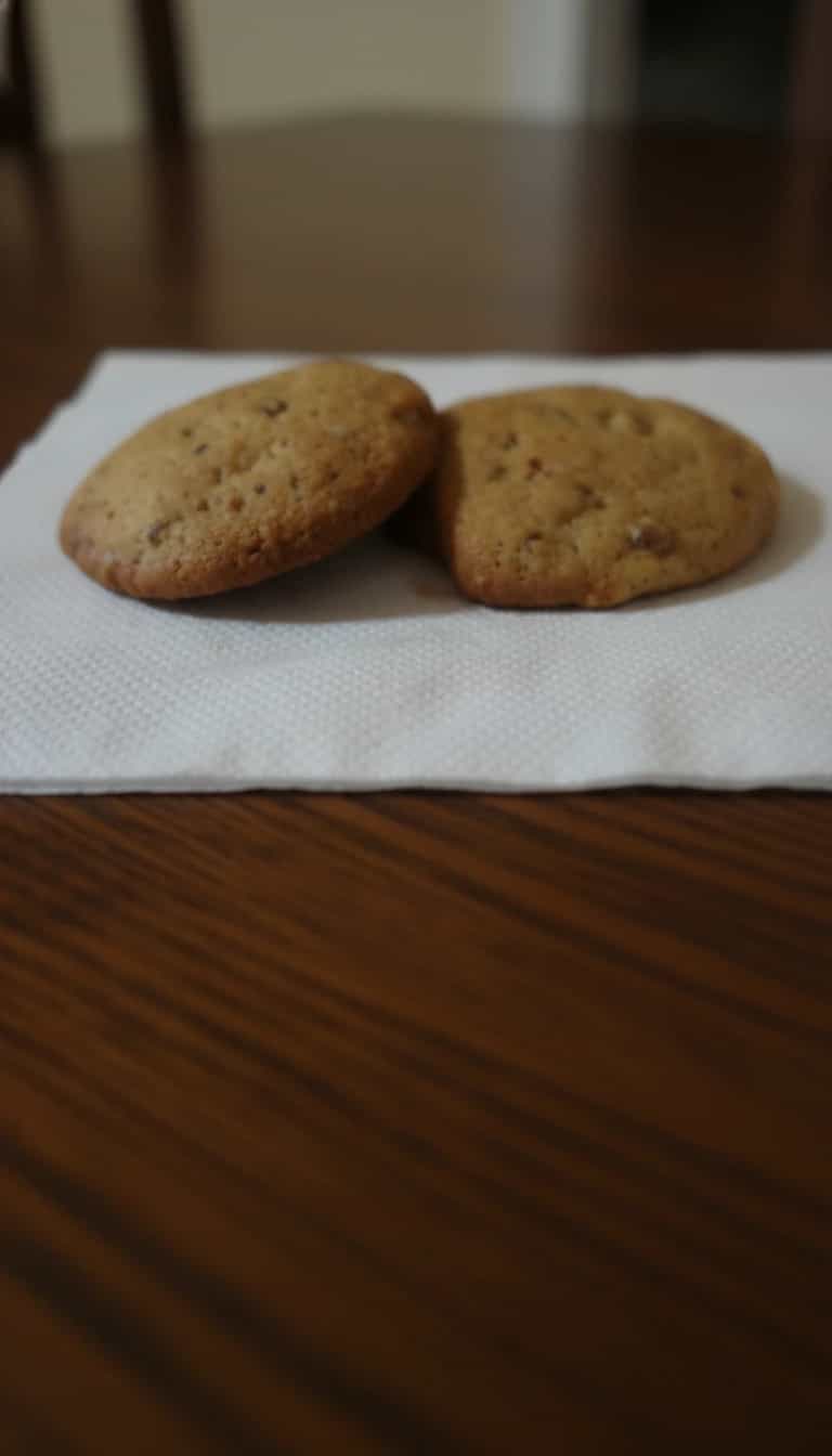 Foto deliciosa de Cookies Caseiros de Chocolate pronta para servir - Brownies & Cookies
