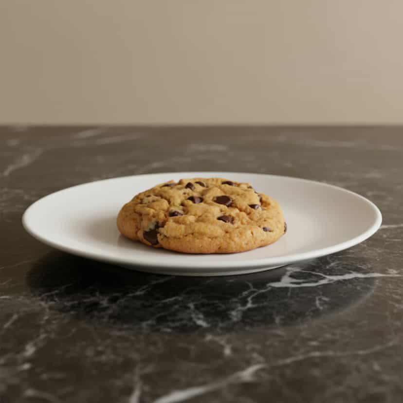 Foto deliciosa de Cookies de Chocolate com Mascavo pronta para servir - Brownies & Cookies