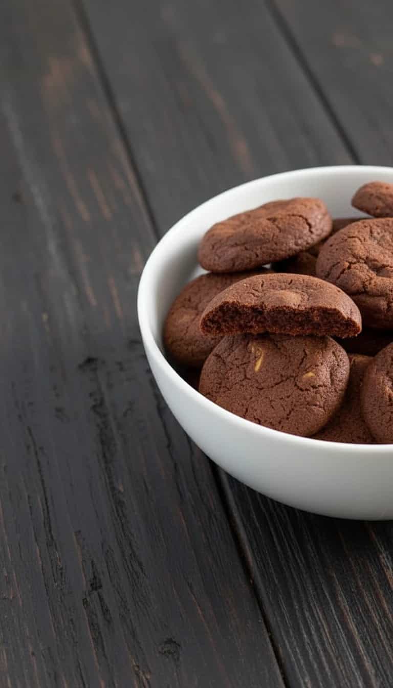 Cookies de Chocolate Duplo