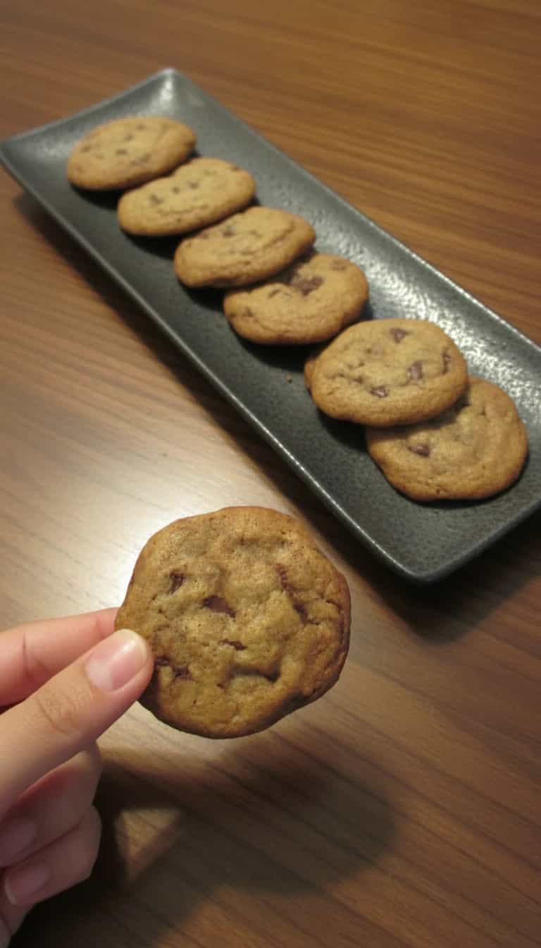 Cookies de Chocolate e Castanhas