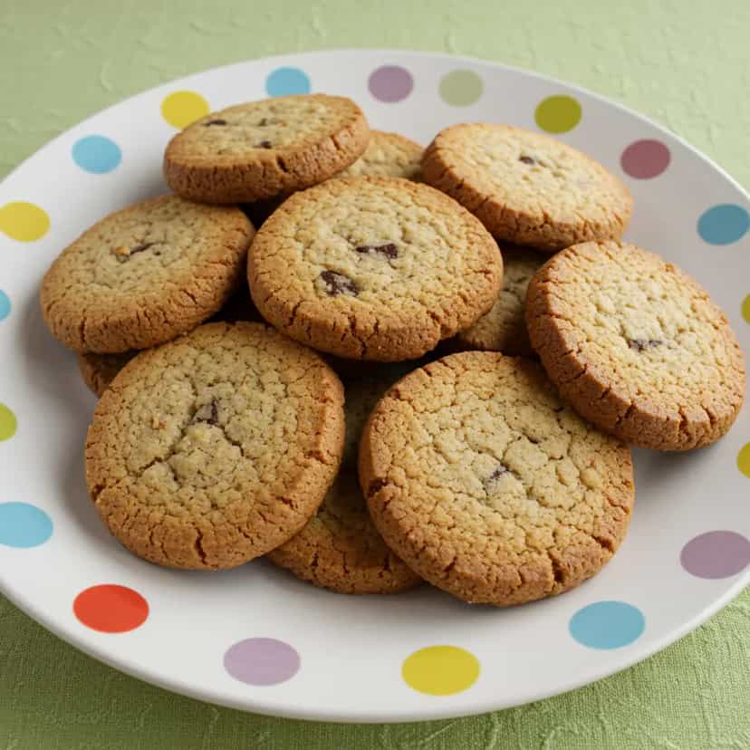 Foto deliciosa de Cookies de Chocolate e Mascavo pronta para servir - Brownies & Cookies