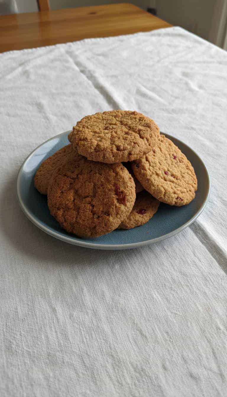 Foto deliciosa de Cookies de Farelo de Aveia Diet pronta para servir - Bolachas & Cookies