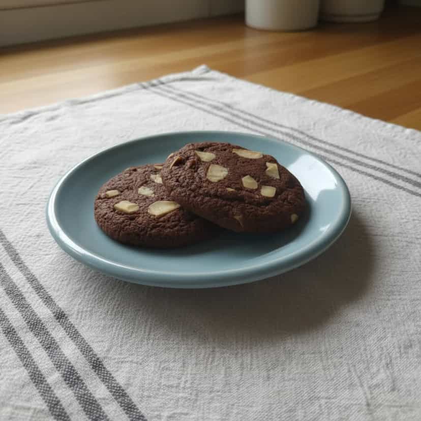 Foto deliciosa de Cookies de Ovomaltine pronta para servir - Bolachas & Cookies