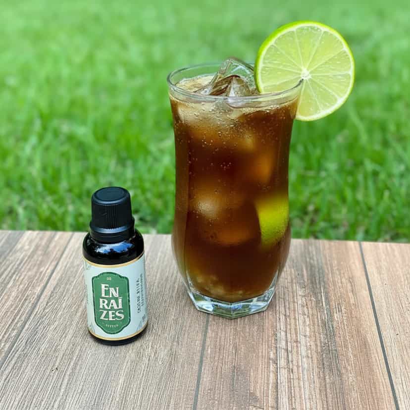 Foto deliciosa de Cooler de Coco pronta para servir - Coquetéis