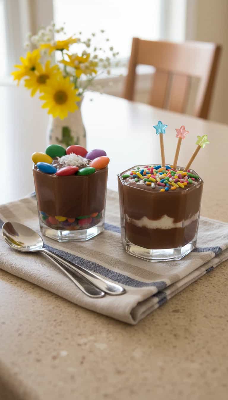 Foto deliciosa de Copinhos de Chocolate com Farofa Doce pronta para servir - Outras Receitas
