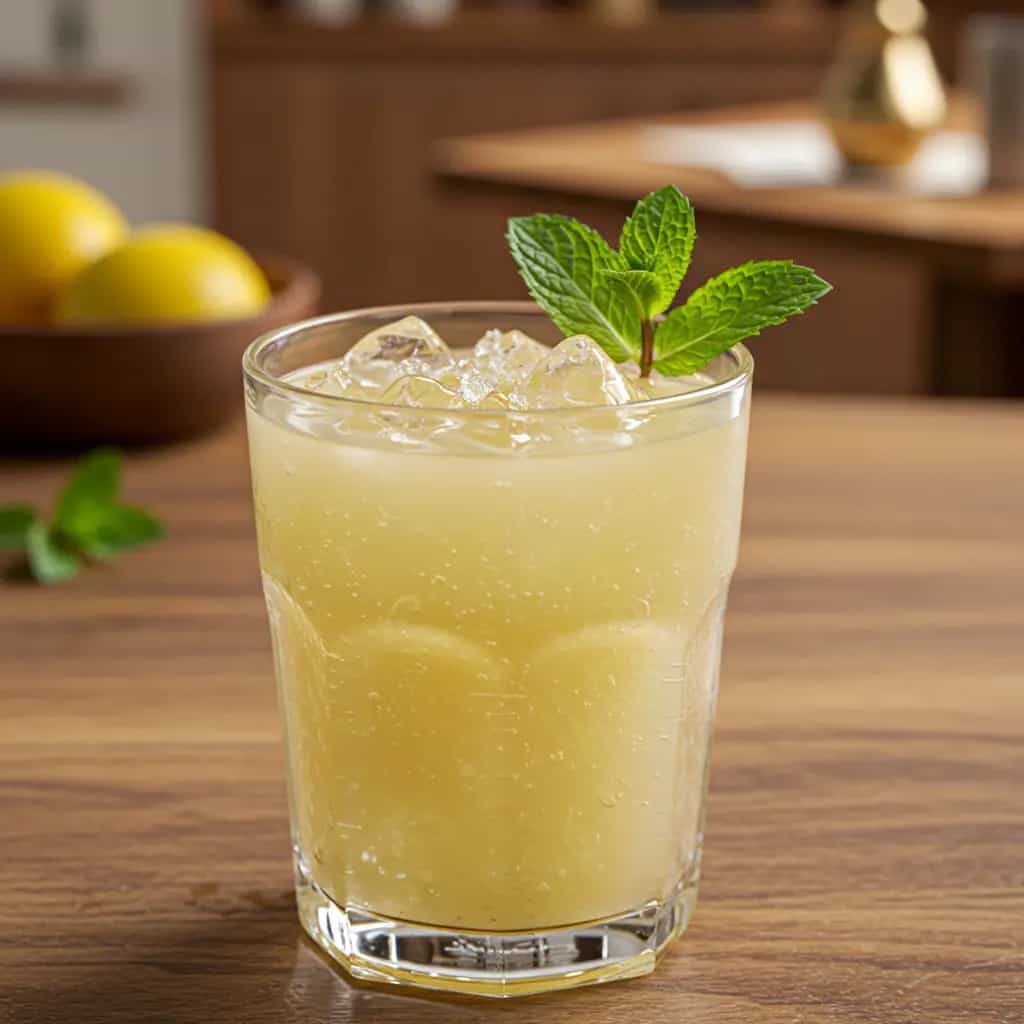 Coquetel de Abacaxi com Rum