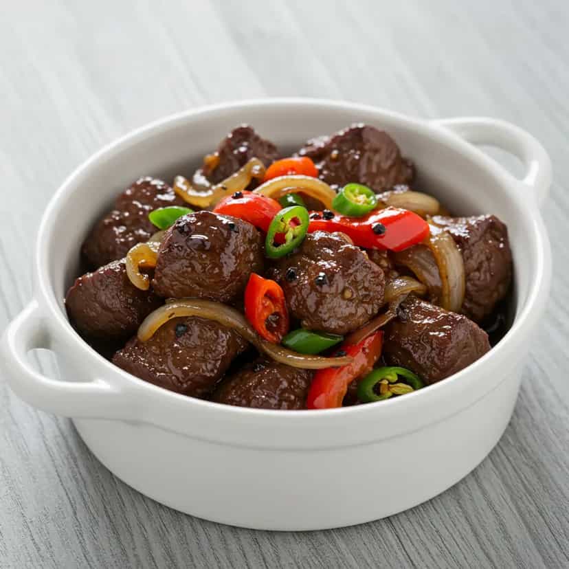 Foto deliciosa de Coração de Frango ao Balsâmico pronta para servir - Outras Receitas