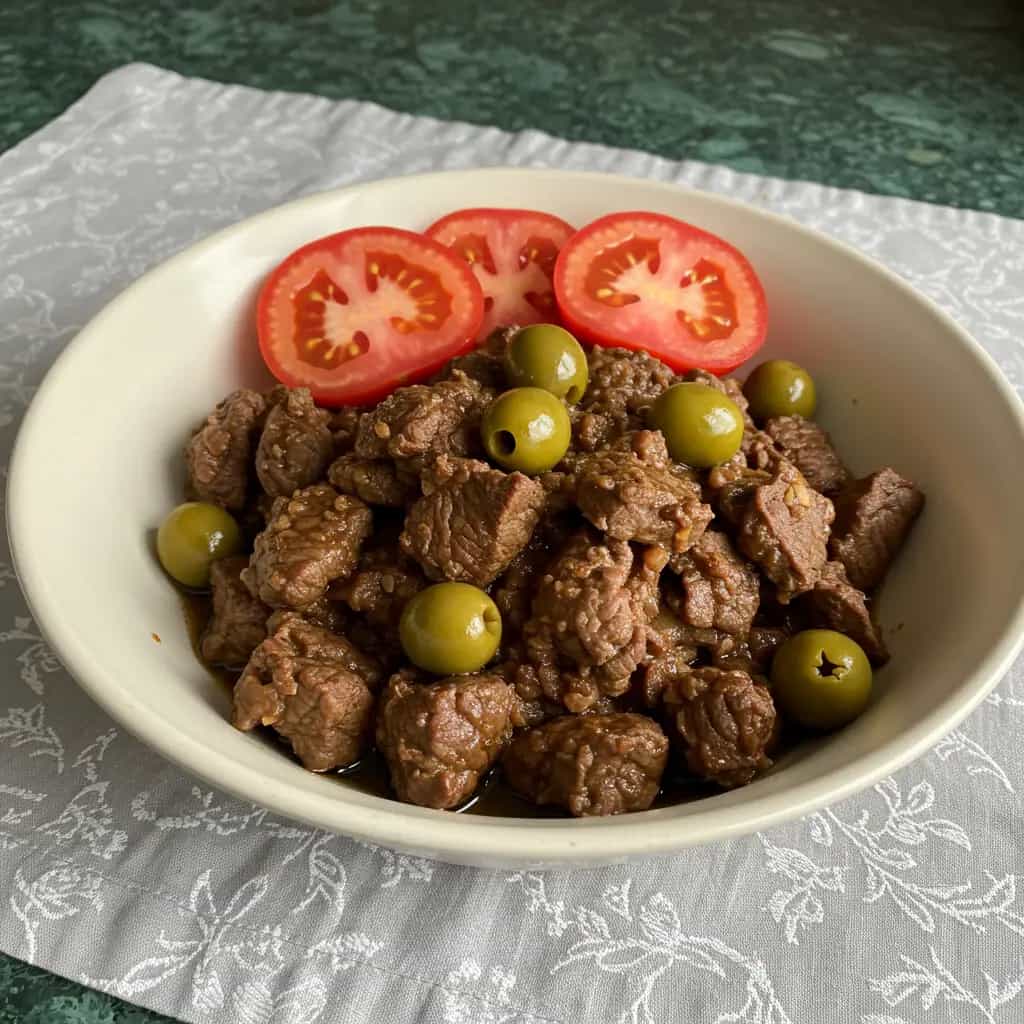 Coração de Galinha ao Molho Apimentado