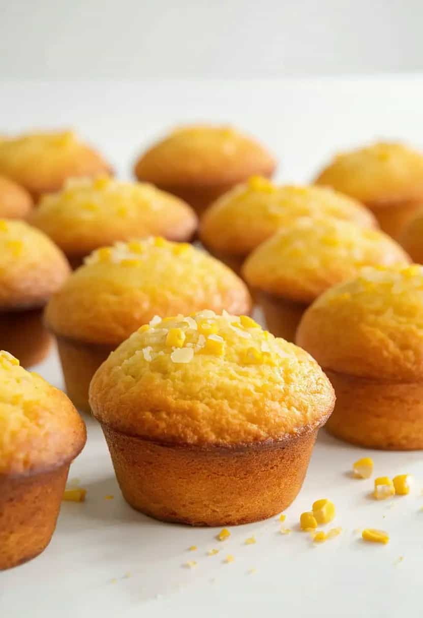 Muffins de Farinha de Milho