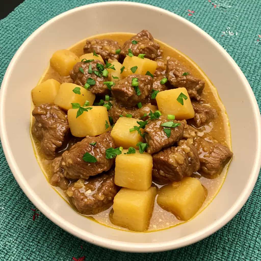 Costela Atolada com Mandioca