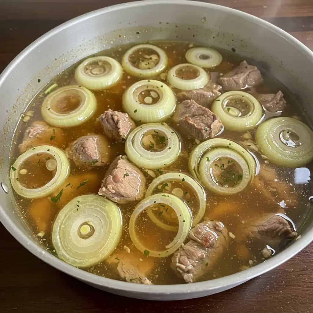 Costela Atolada com Mandioca