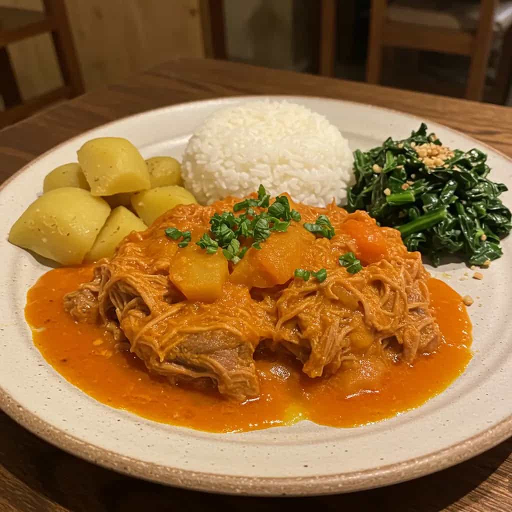 Costela Atolada com Mandioca